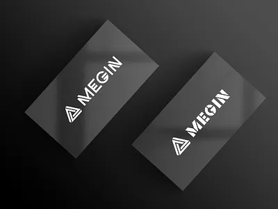 Megin - logo for racing cloathing constructed geometric logo race racing styled