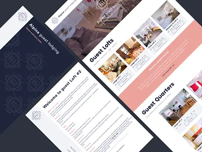 Boutique hotel branding branding hotel logo monogram ui ux web design