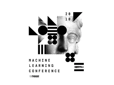 ML18 branding collage identity layout machine learning