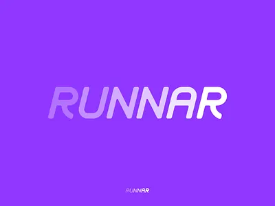 runnar fitness geometric icon logo logo design logotype mark minimalist run running wellness wordmark