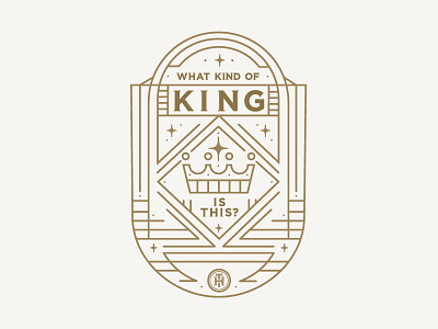 Sermon Series Graphic crown heaven jesus king line art stars