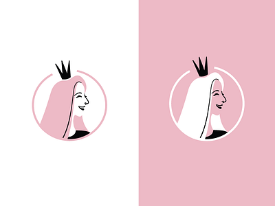 fashion consultancy agency +/- brand branding face king logotype new logo portrait type woman