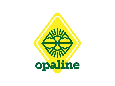 30 Minute Logo Challenge challenge design green illustration logo mountains nature outdoors resort ski sun