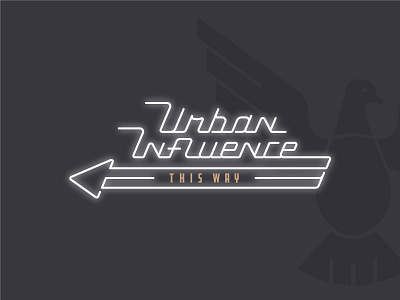 Ui Neon 3 brand logo neon urban influence