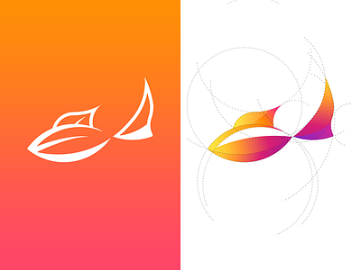 Fish Logo fish illustrator logo sketch