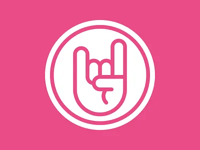 Dribbble Rocks design dribbble figma hand illustration playoff rock sticker