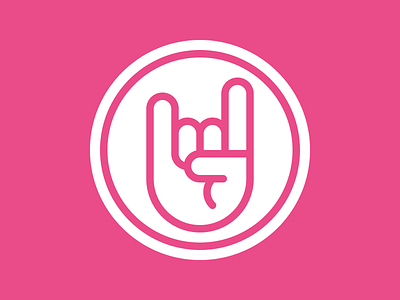 Dribbble Rocks design dribbble figma hand illustration playoff rock sticker