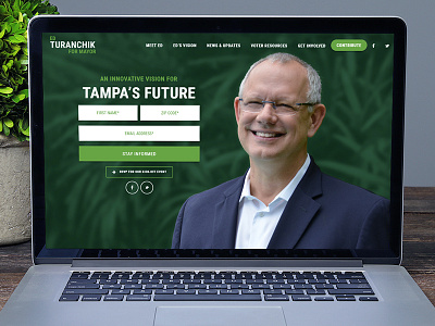 Website and branding for Ed Turanchik for Mayor america branding campaign candidate government political politics theme usa wordpress