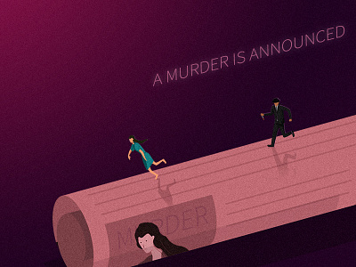 A murder is announced agatha chasing christie man murder woman