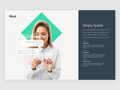 Simply Speak minimal web