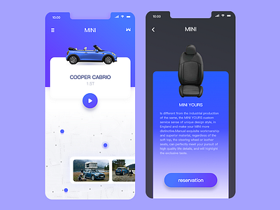 MINI COOPER ai app cooper gui mini sketch ui