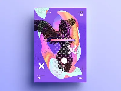 Stand Strong. 2018 2d abstract art branding c4d color design digitalart pattern tutorial typography