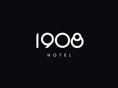 Numeral Type brandin futura geometric hotel letters numerals typo typography
