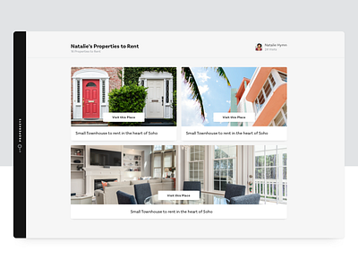 Properkeys booking branding landing onboarding properties real estate sign up ui ux