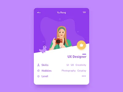 Design team-Yurong camera card illustration painting people photography plat sing sport toy ui vector