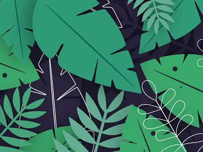 Jungle green jungle leaves mess nature vegetation