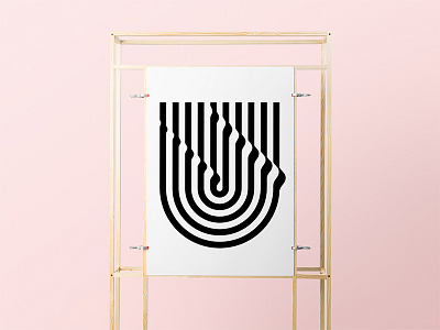 Poster Stand PSD Mockup branding download font frame identity logo mockups print psd stationery template typography