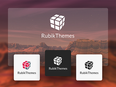 Rubikthemes Brand identity brading brand identity illustration photoshop