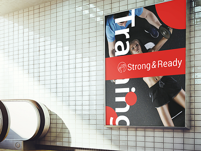 Strong&Ready - Fitness logo Design logo
