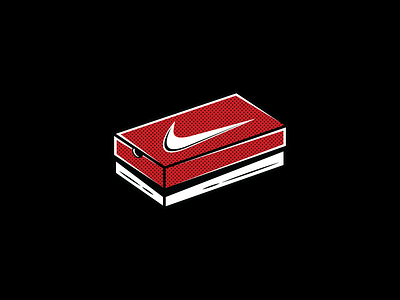 Got kicks? brand daily illustration fun icon icon design illustration nike shadows shoe style swag vector