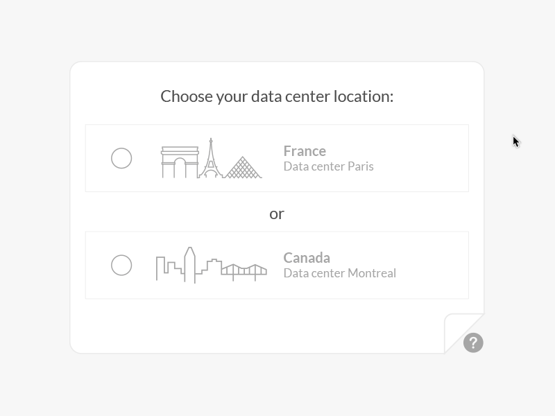 Radio Buttons UI Design explicit choice flat design hover icons multiple selection radio buttons ui design ux design