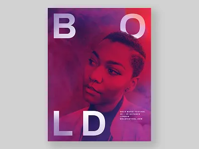 POSTERxDAY_049 art bold design duotone minimalism noise poster poster a day posterxday type typography