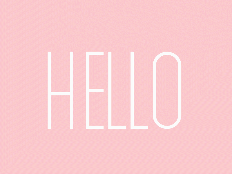 Hello Dribbble