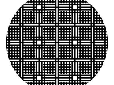 Grid Pattern detail geometric grid lines mono pattern squares stamp