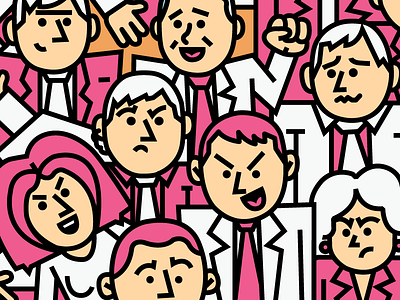 Zuker characters design editorial graphic design illustration