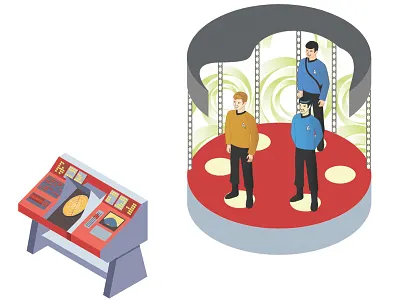 StarTrek Energise! animation energise startrek transporter