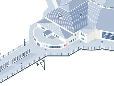 Pier part two illustrator pier vector