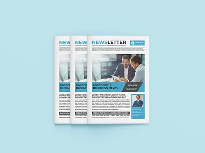 NEWSLETTER l NEWSPAPER agency brochure bifold bifold brochure brochure brochure design brochure layout brochure template business brochure catalogue corporate brochure email email campaign email marketing email template mailchimp newsletter newspepers poster subscribe trifold brochure