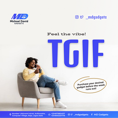 TGIF! design flyer design graphic design