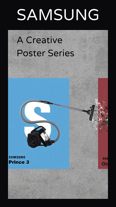 SAMSUNG (Poster Series) creative design design graphic design illustration photoshop poster design samsung