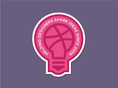 Dribbble Sticker Mule Playoff basketball dribbble idea illustrator inspiration light sticker sticker mule think