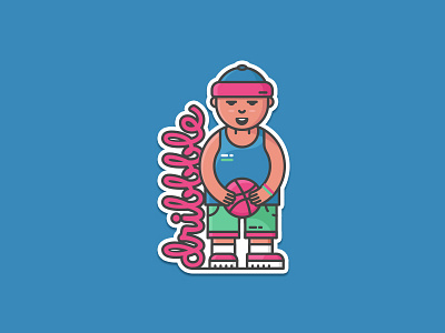 Typical dribbbler :-) sticker
