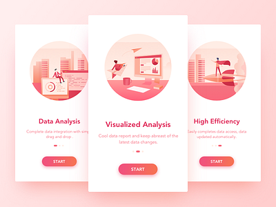 Onboarding Illustrations guide page illustration onboarding ui