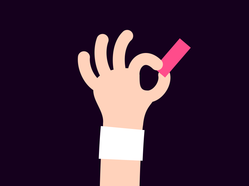 2 Dribbble invites animation dribbble hand invitation invite rocketrin