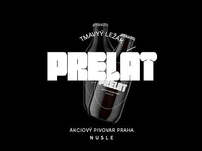 Beer label | CHNÚD beer black book heavy label logo mark sign type typedesign typeface typography