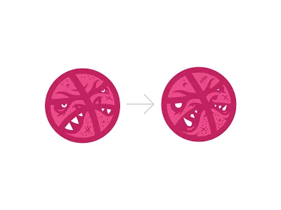 Designer Problems dribbble hardball playoff sticker sticker mule