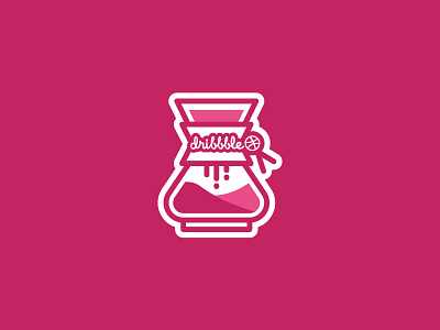 Stickermule Playoff chemex coffee dribbble roast sticker