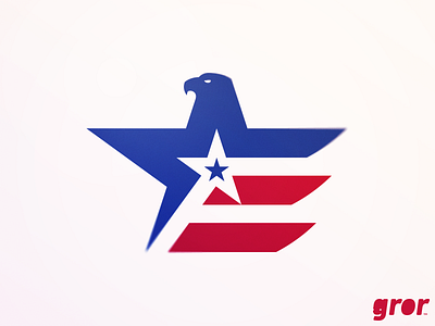 Eagles Logo american bird eagle falcon hawk logo star stripes usa