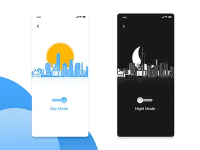 Day/Night Switch adobexd dailyui day night switch on off switch user interface