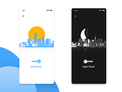 Day/Night Switch adobexd dailyui day night switch on off switch user interface