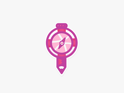 Lead the way compass creativity dribbble heart icon lifesaver playoff