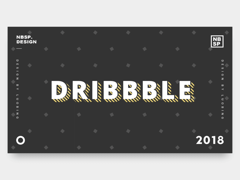 Dribbble NO.1 ae dribbble gif