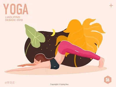 yoga illustartion