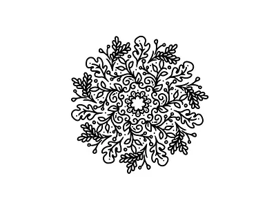 Floral Mandala Doodle autodesk doodle floral mandala rotation sketchbook symetric