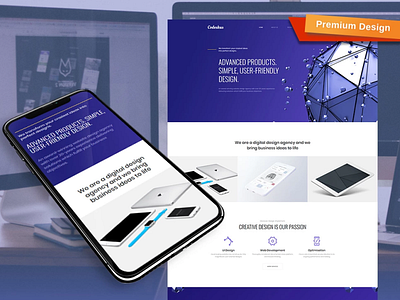 Web Design Agency Premium Template design for website mobile website design web design website design website template