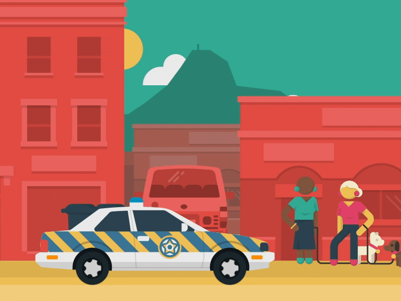 Cityscape Parallax cape town flinto parallax police scrolling